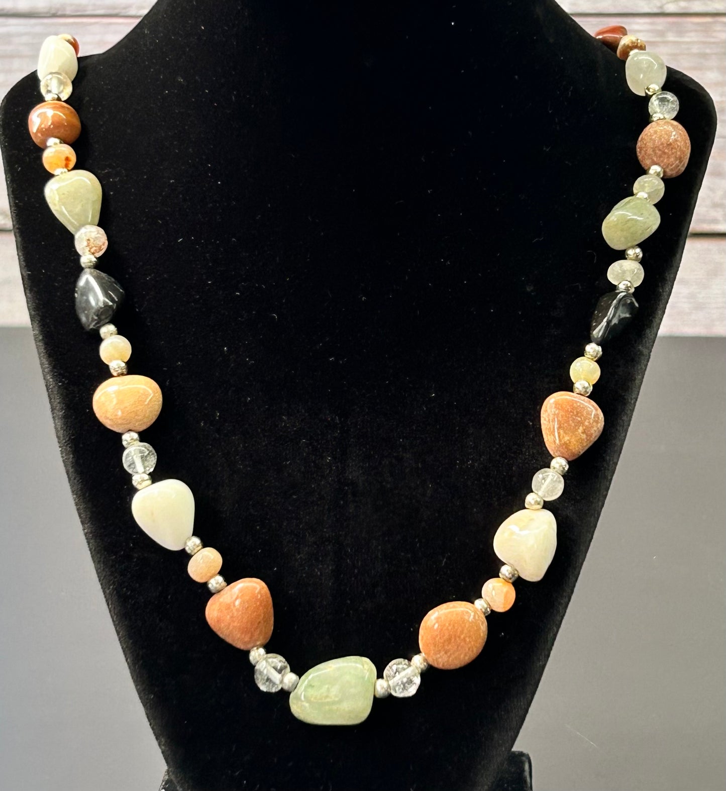 Multi Stone Necklace