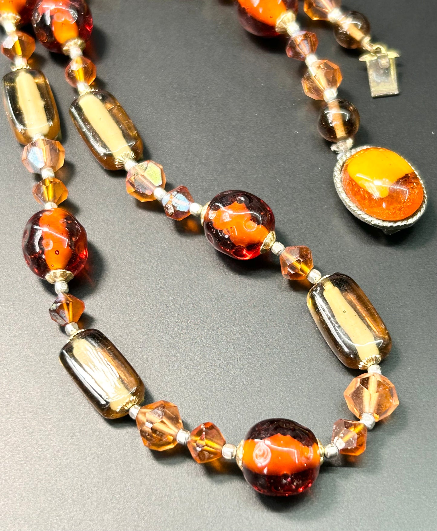 Vintage Glass Necklace