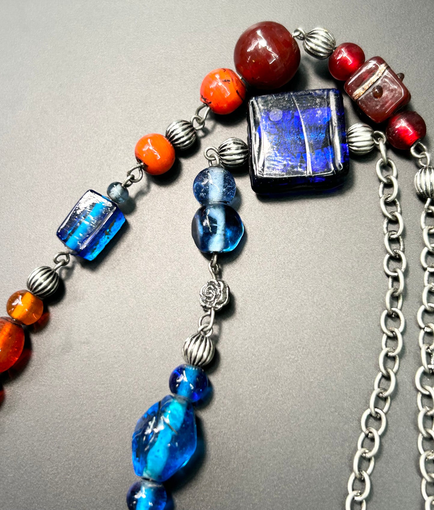 Vintage Glass Necklace