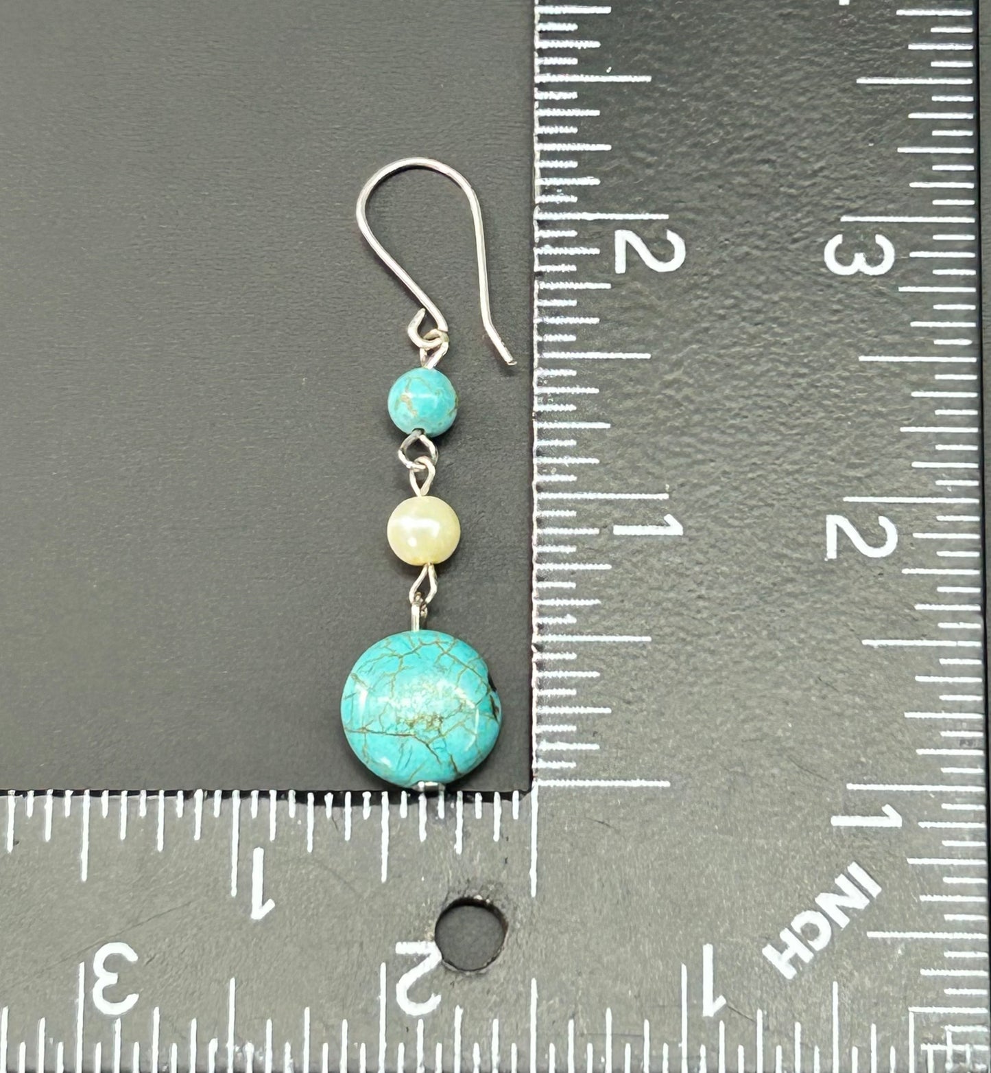 Sterling Silver Turquoise Earrings