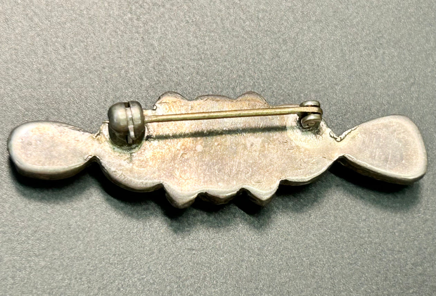 Vintage Sterling Silver Turquoise Brooch