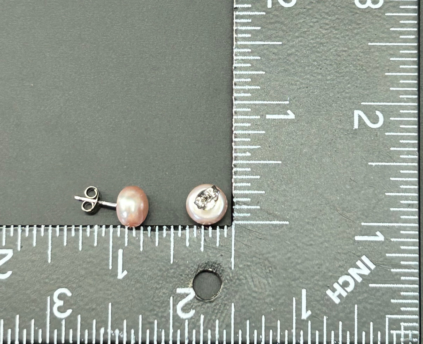 Sterling Silver Pearl Earrings