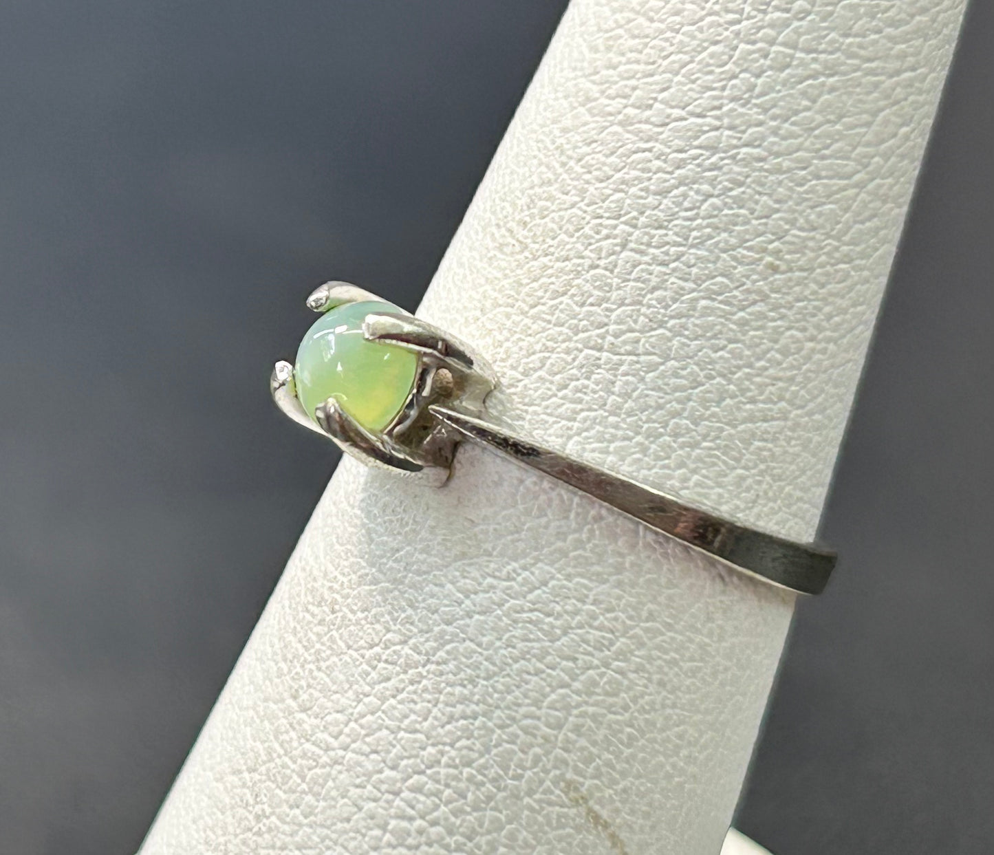 Vintage Sterling Silver Stone Ring