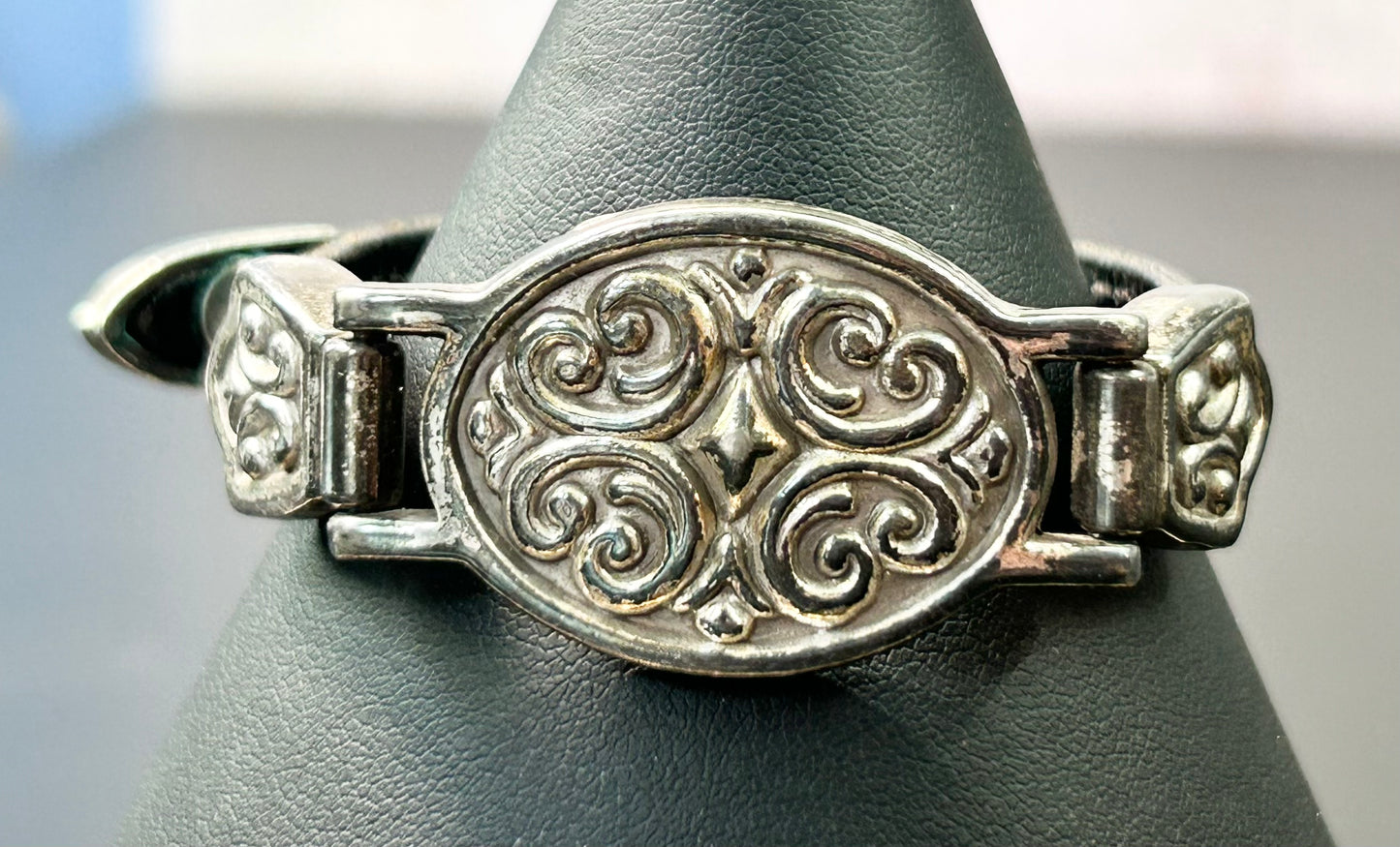 Brighton Scrolled Leather Bracelet