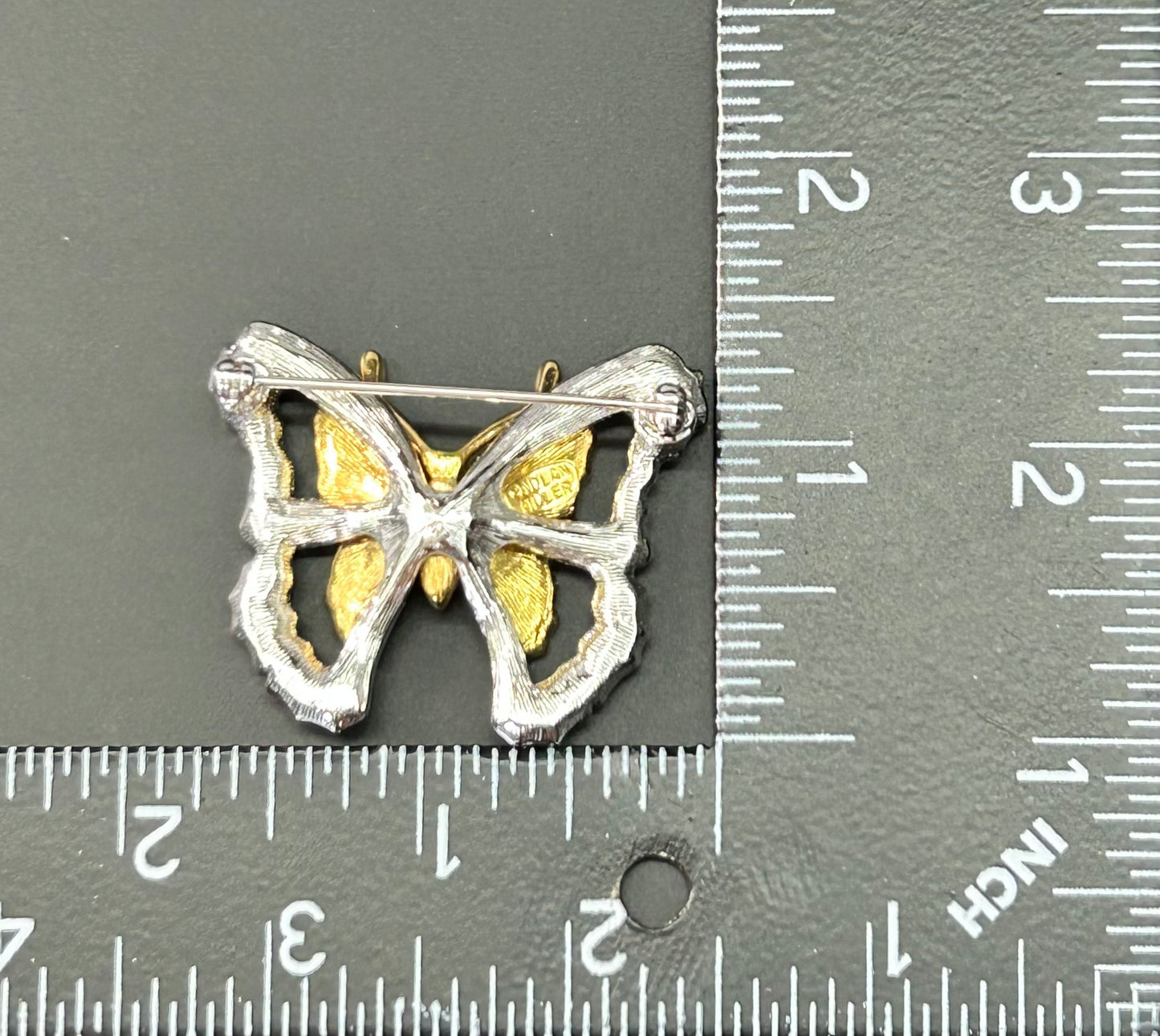 Nolan Miller Butterfly Brooch