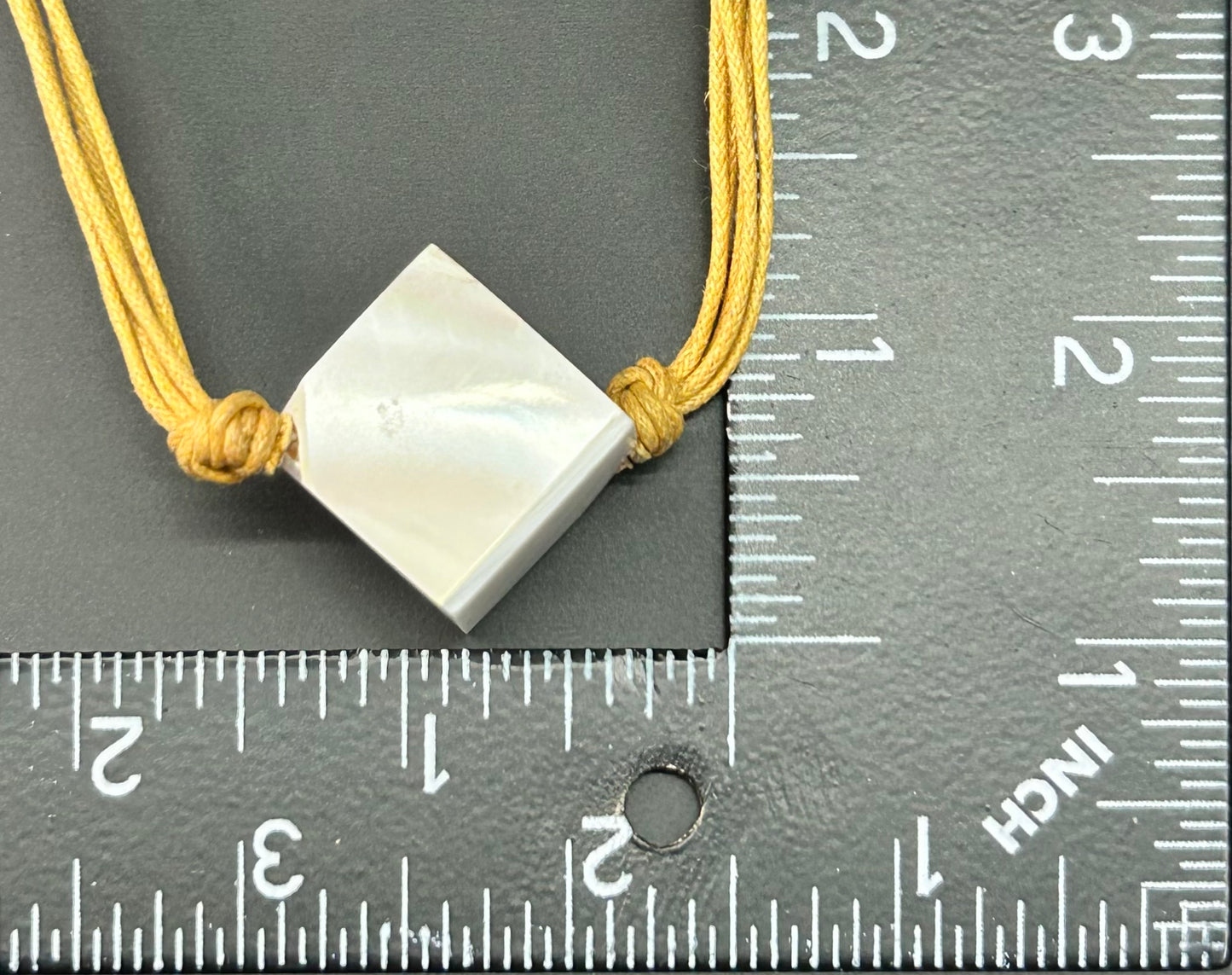 Cube Cord Necklace