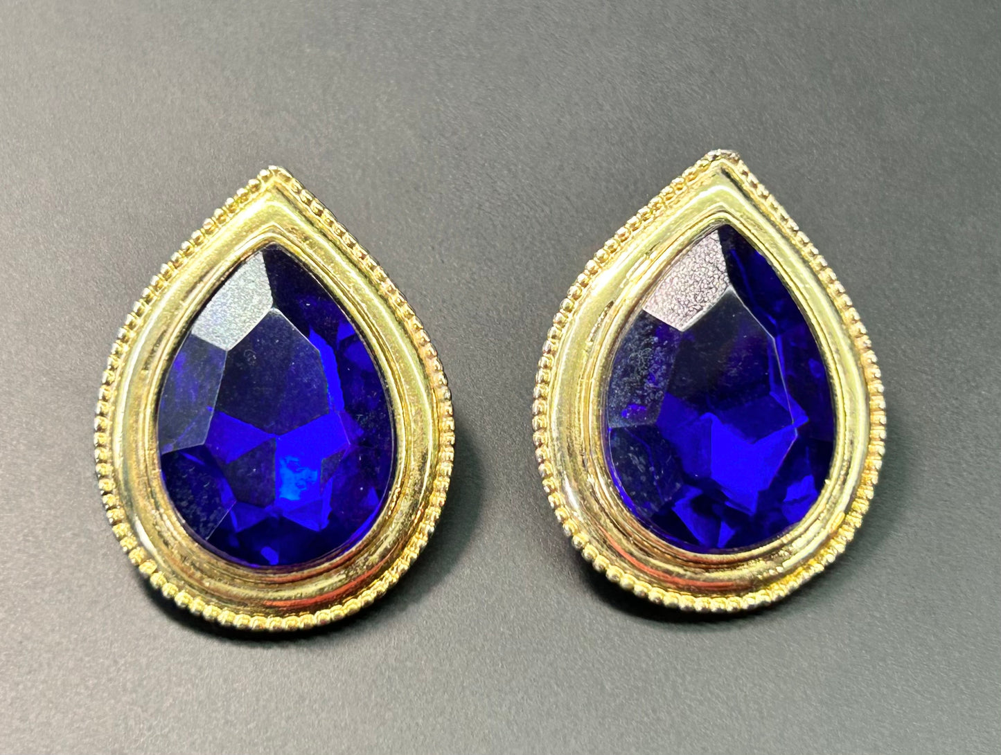 Large Rhinestone Earrings