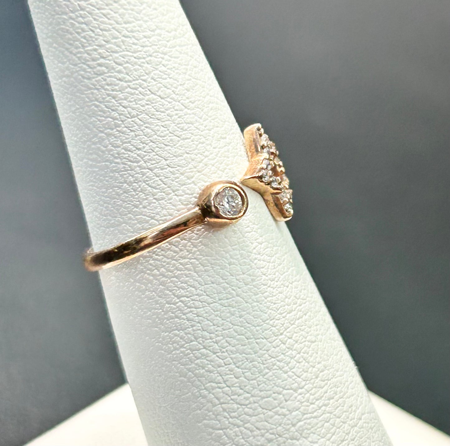 Sterling Silver Vermeil Star Ring
