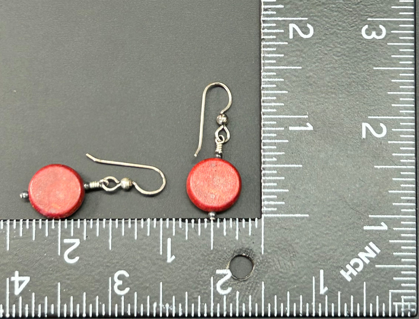 Coral Earrings