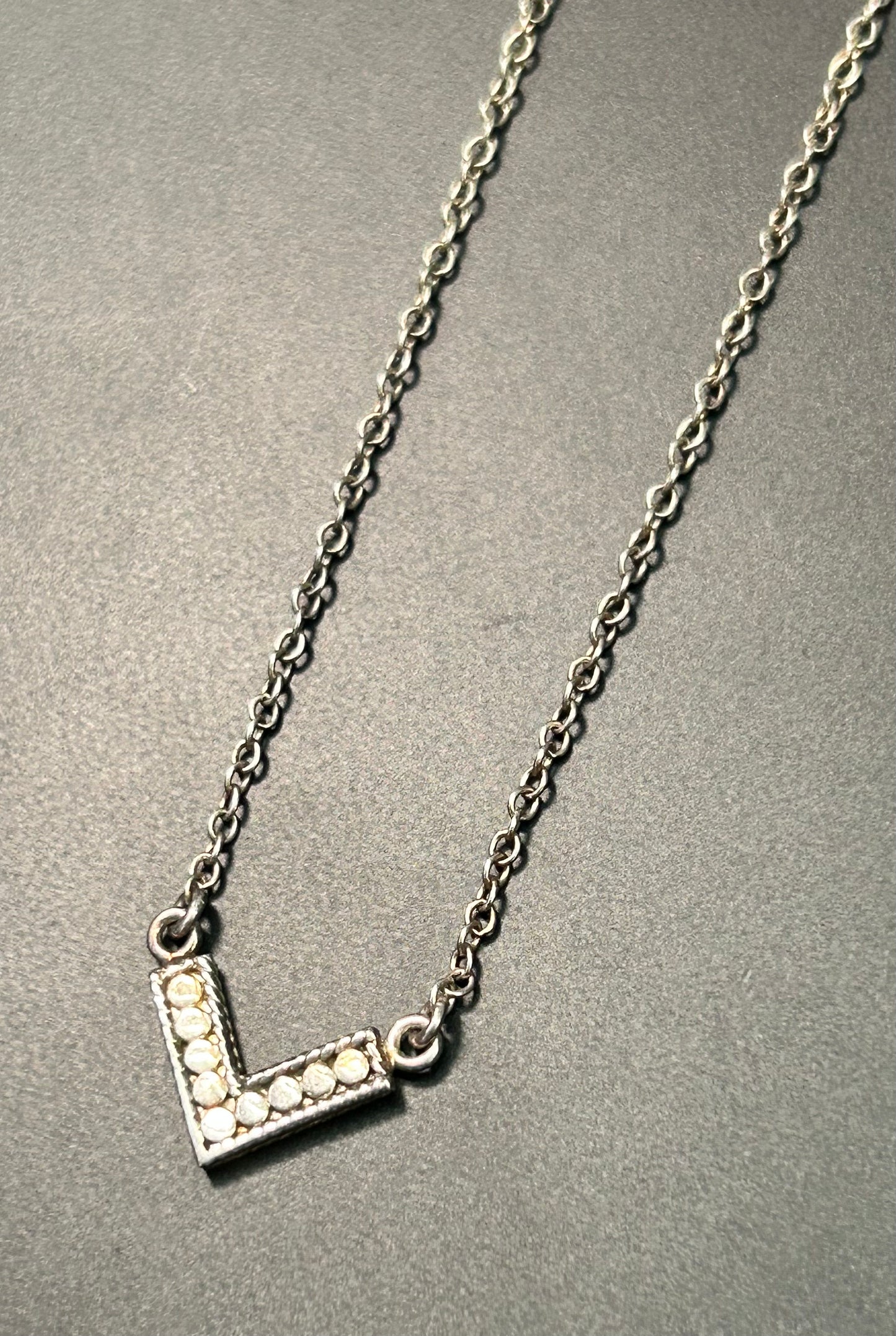 Anna Beck Sterling Silver Mini Arrow Necklace