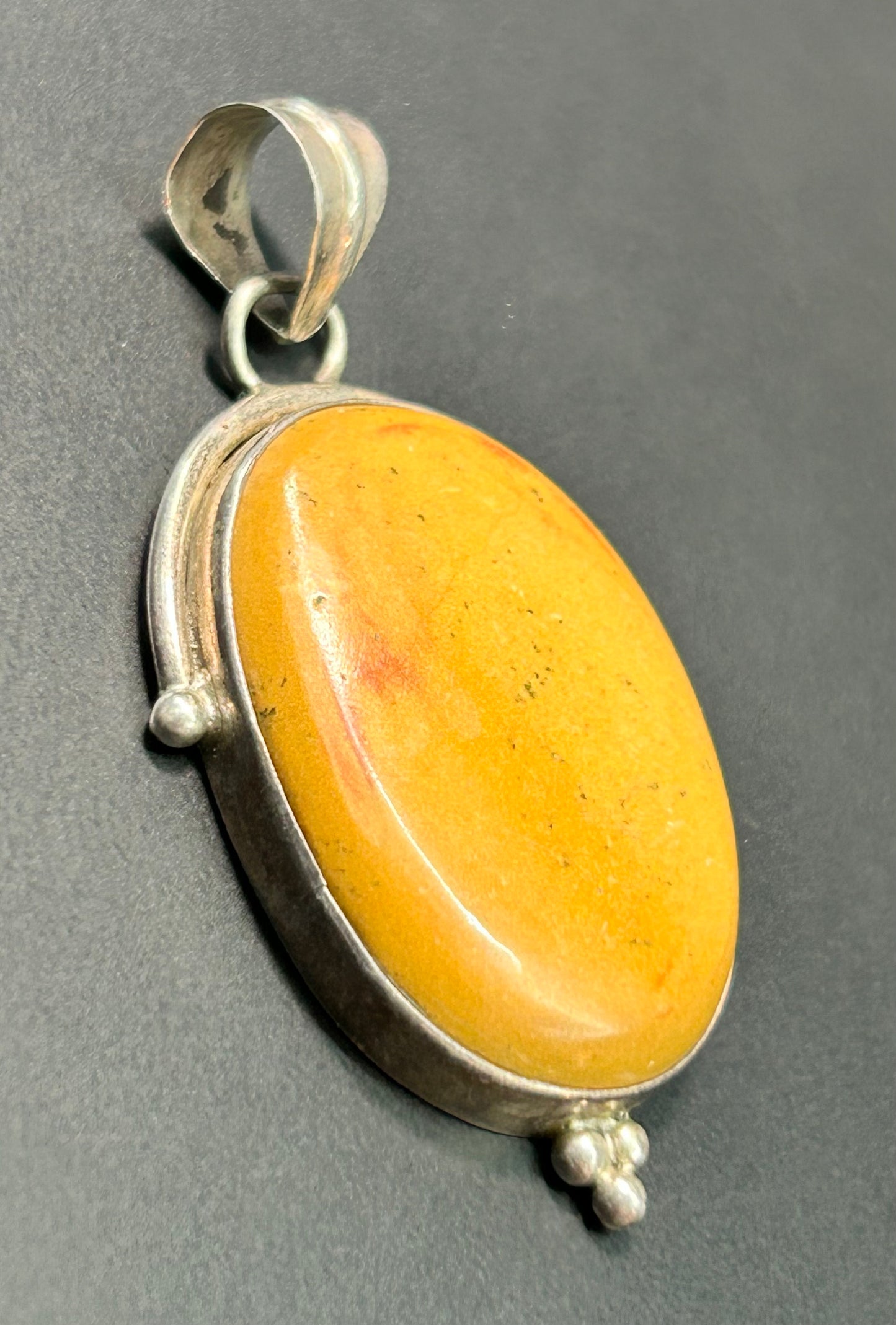 Sterling Silver Mookaite Jasper Pendant