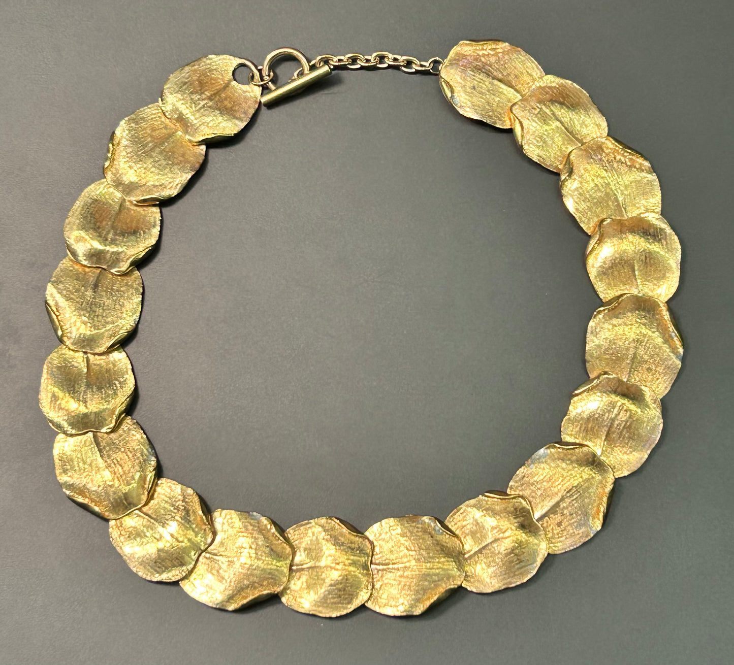 Vintage Leaf Necklace