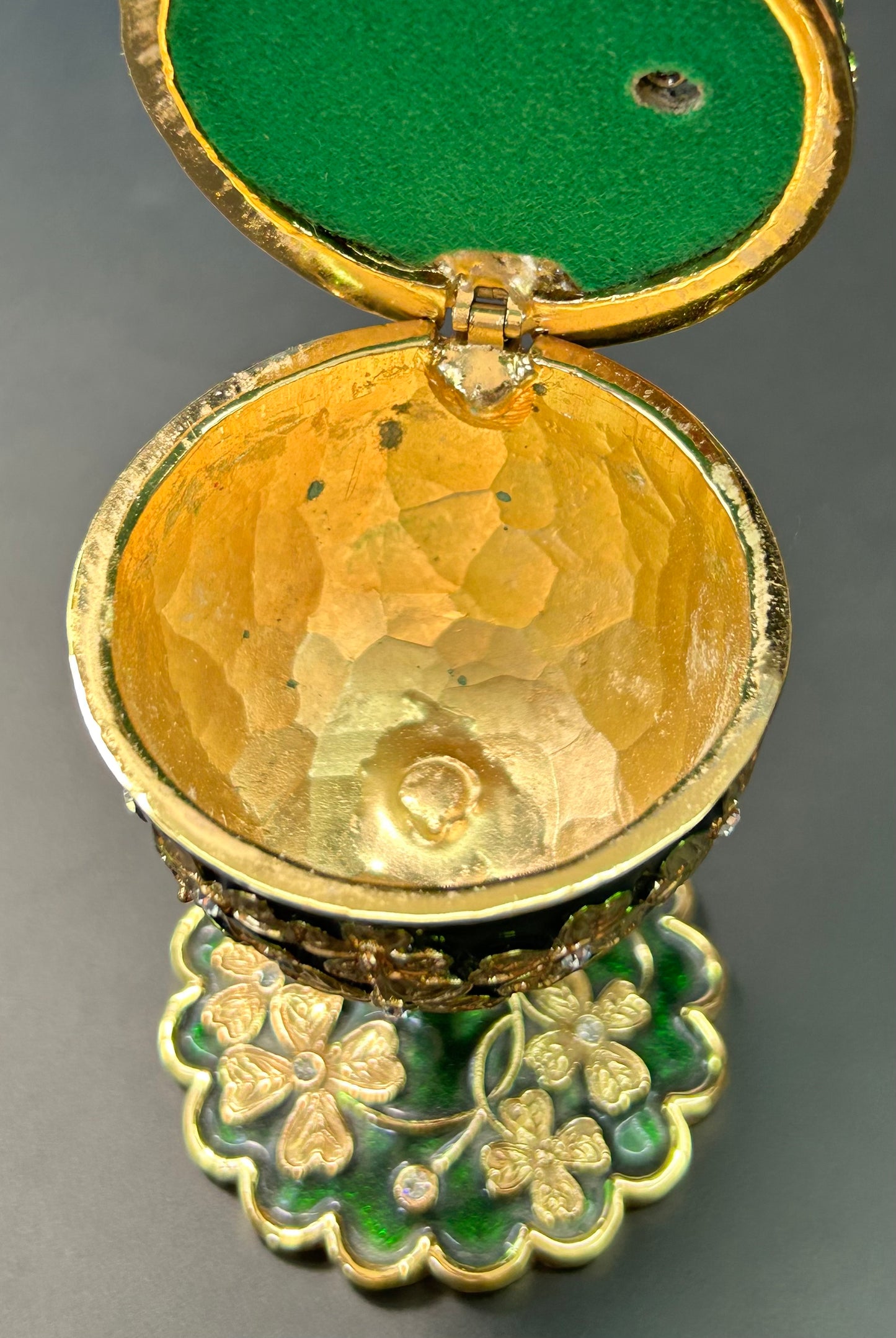 Egg Music Trinket Box