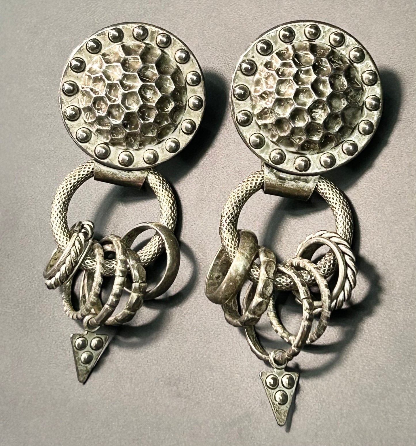 Laura Vogel NY Runway Clip Earrings