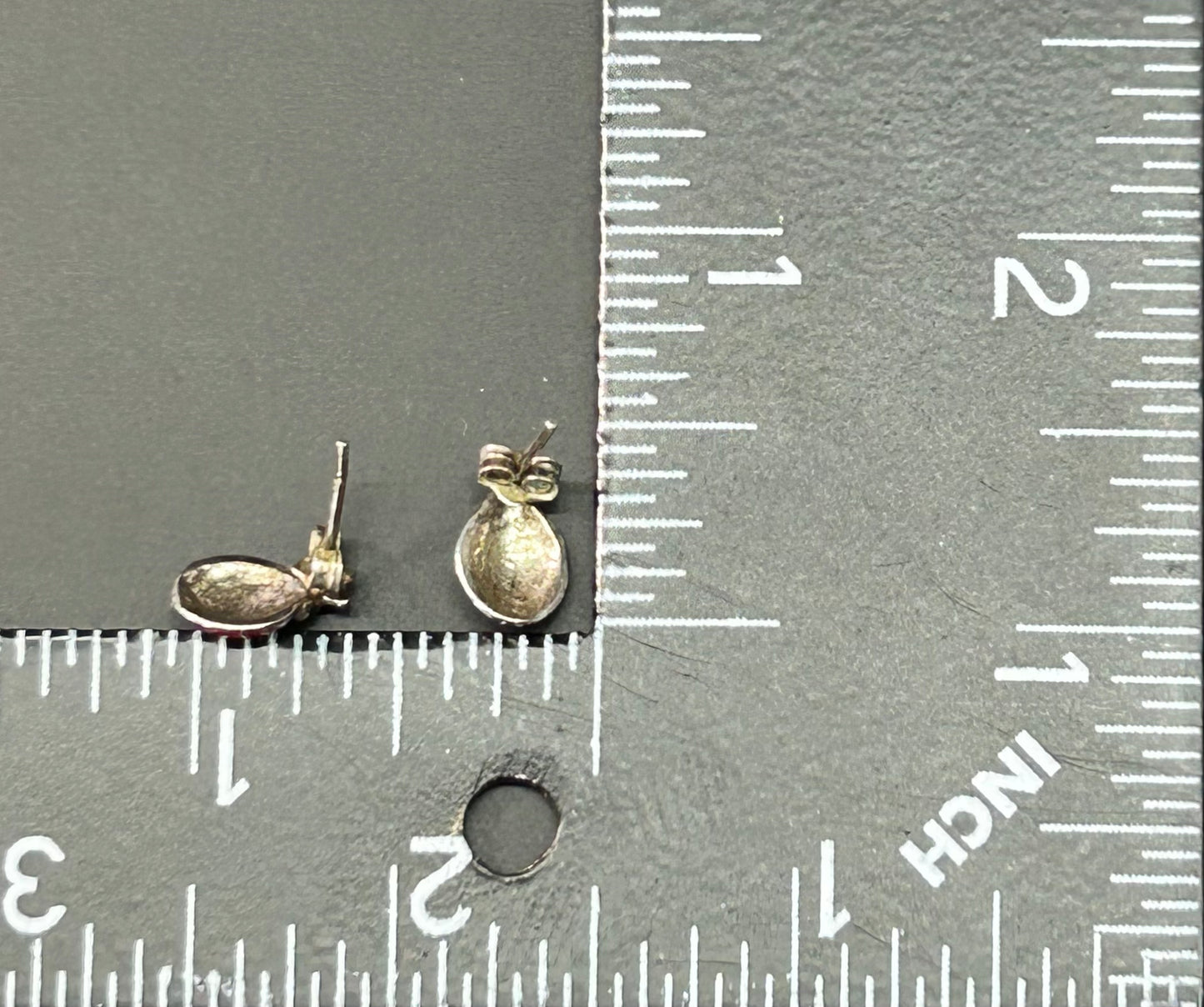 Sterling Silver Ladybug Earrings
