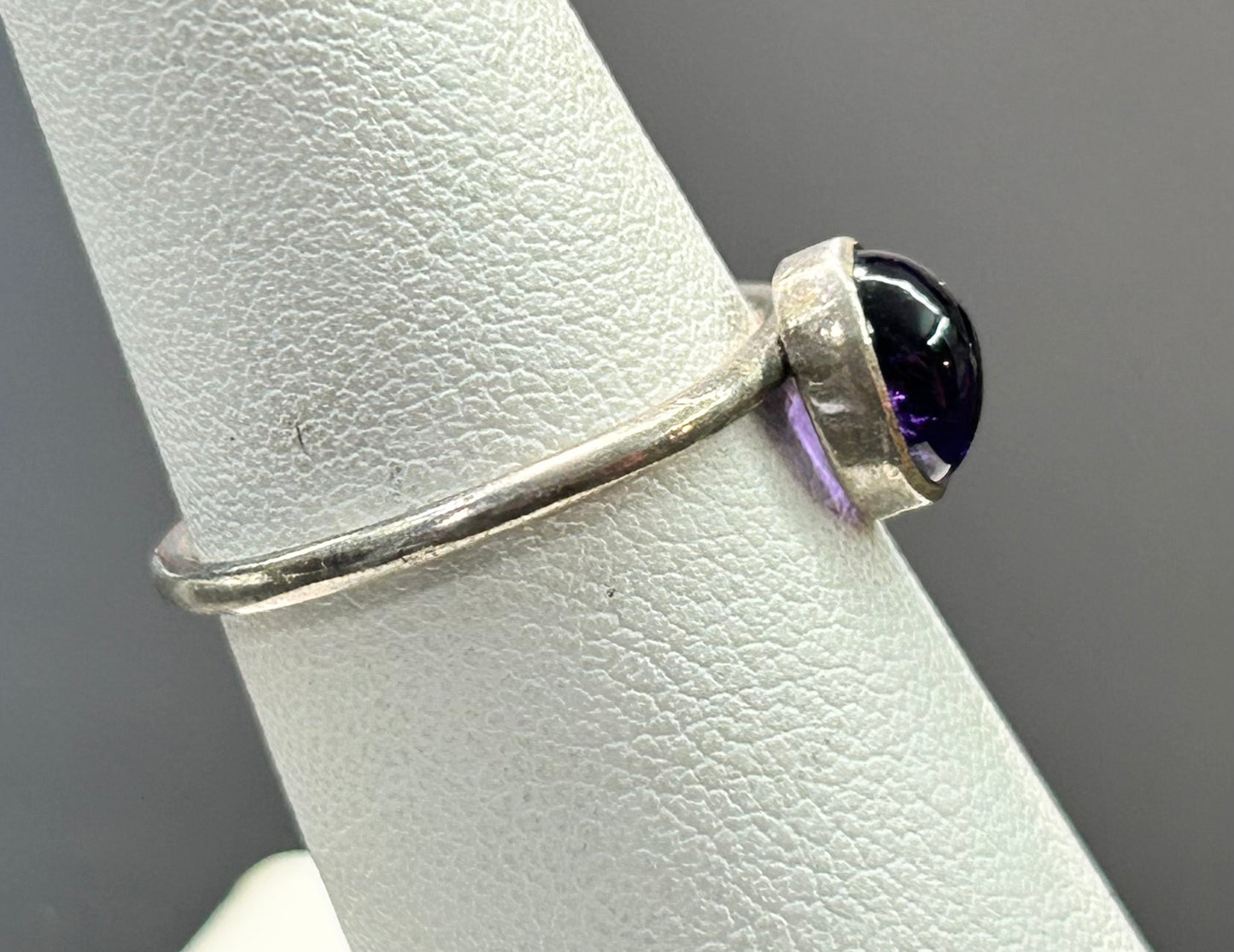 Sterling Silver Amethyst Ring