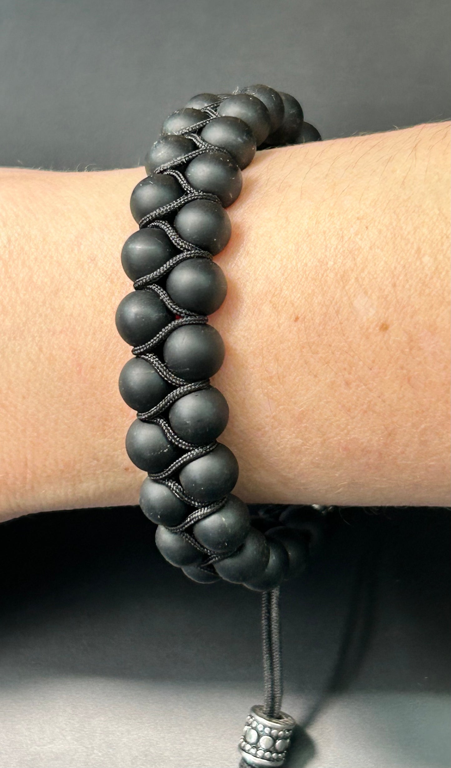 Onyx Adjustable Bracelet