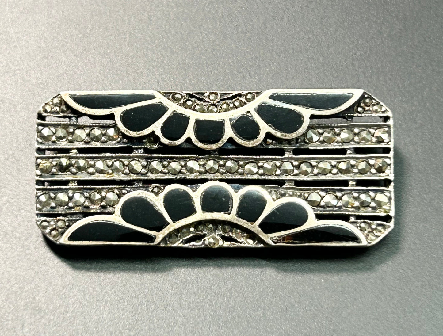 Sterling Silver Flower Brooch