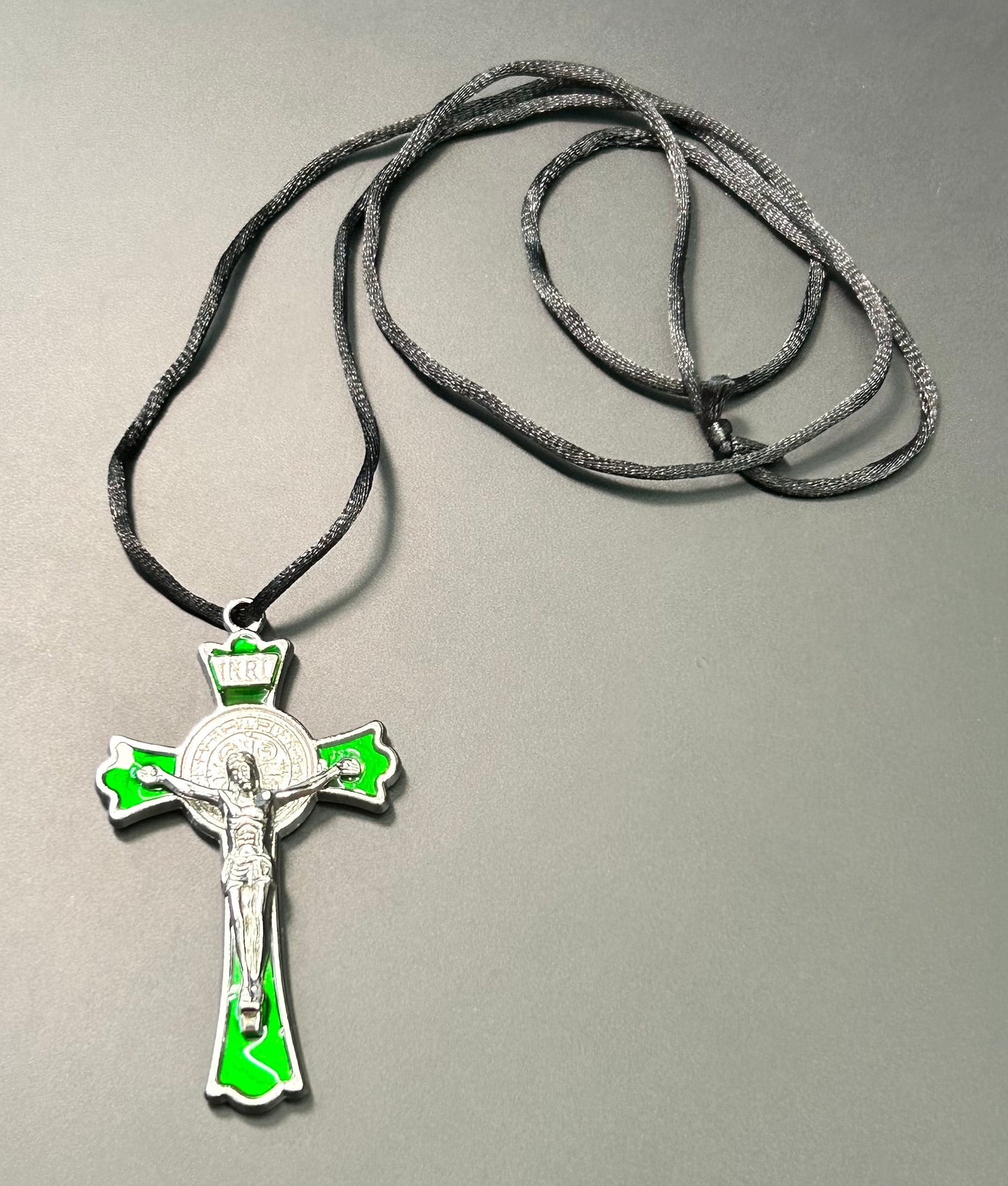 Crucifix Cord Necklace
