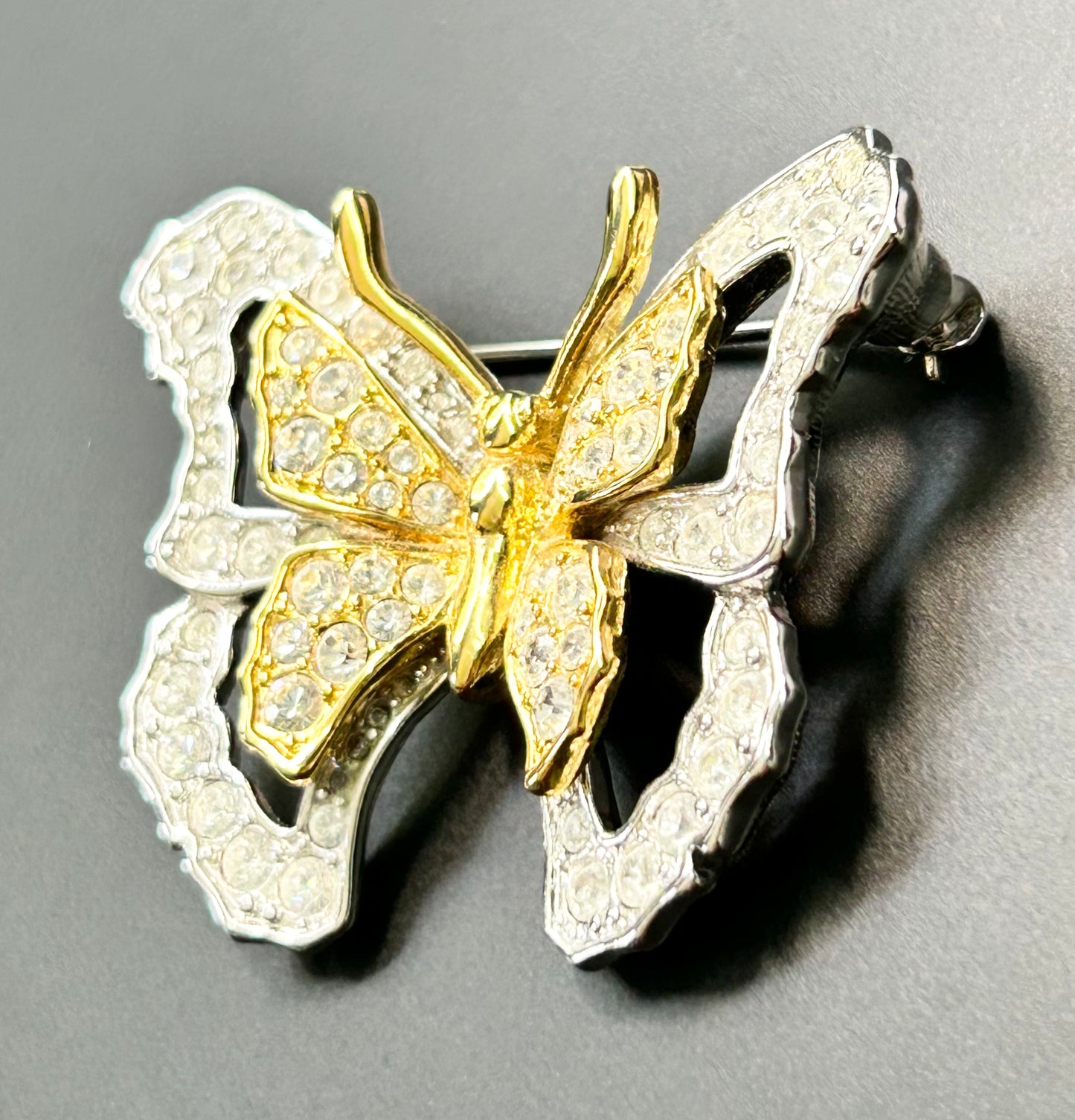Nolan Miller Butterfly Brooch
