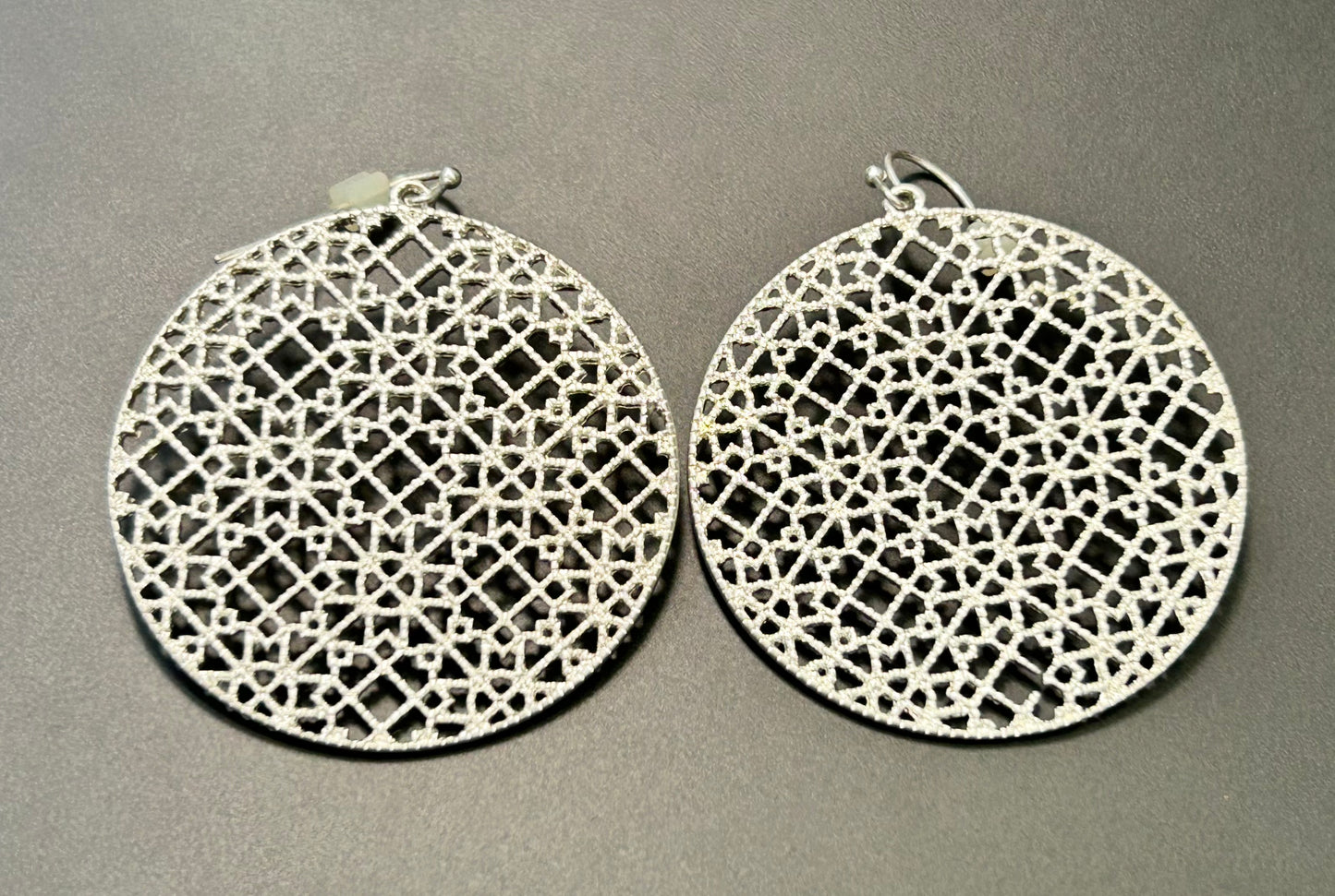 Silver Tone Fashion Earrings