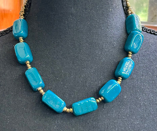 Glass Bead Necklace