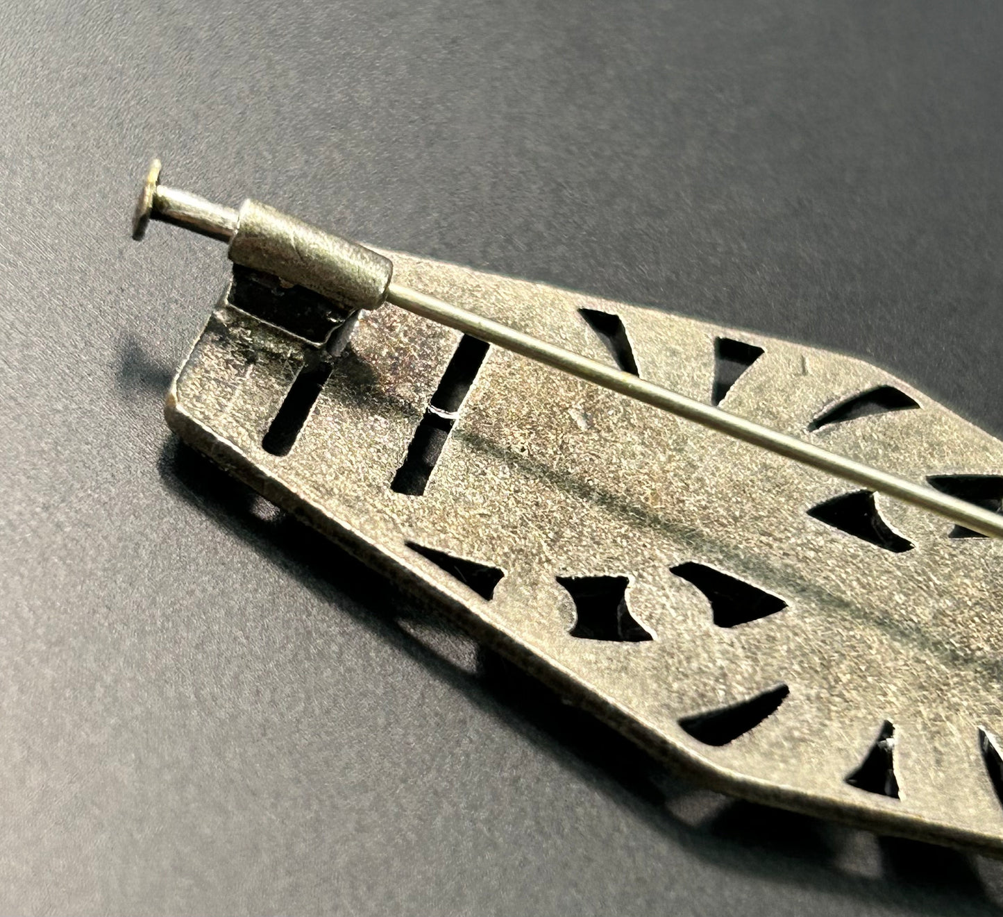 Art Deco Rhinestone Brooch