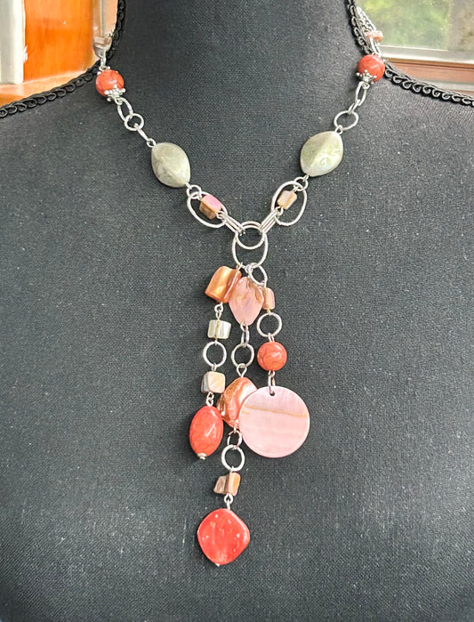 Beaded Shell Necklace