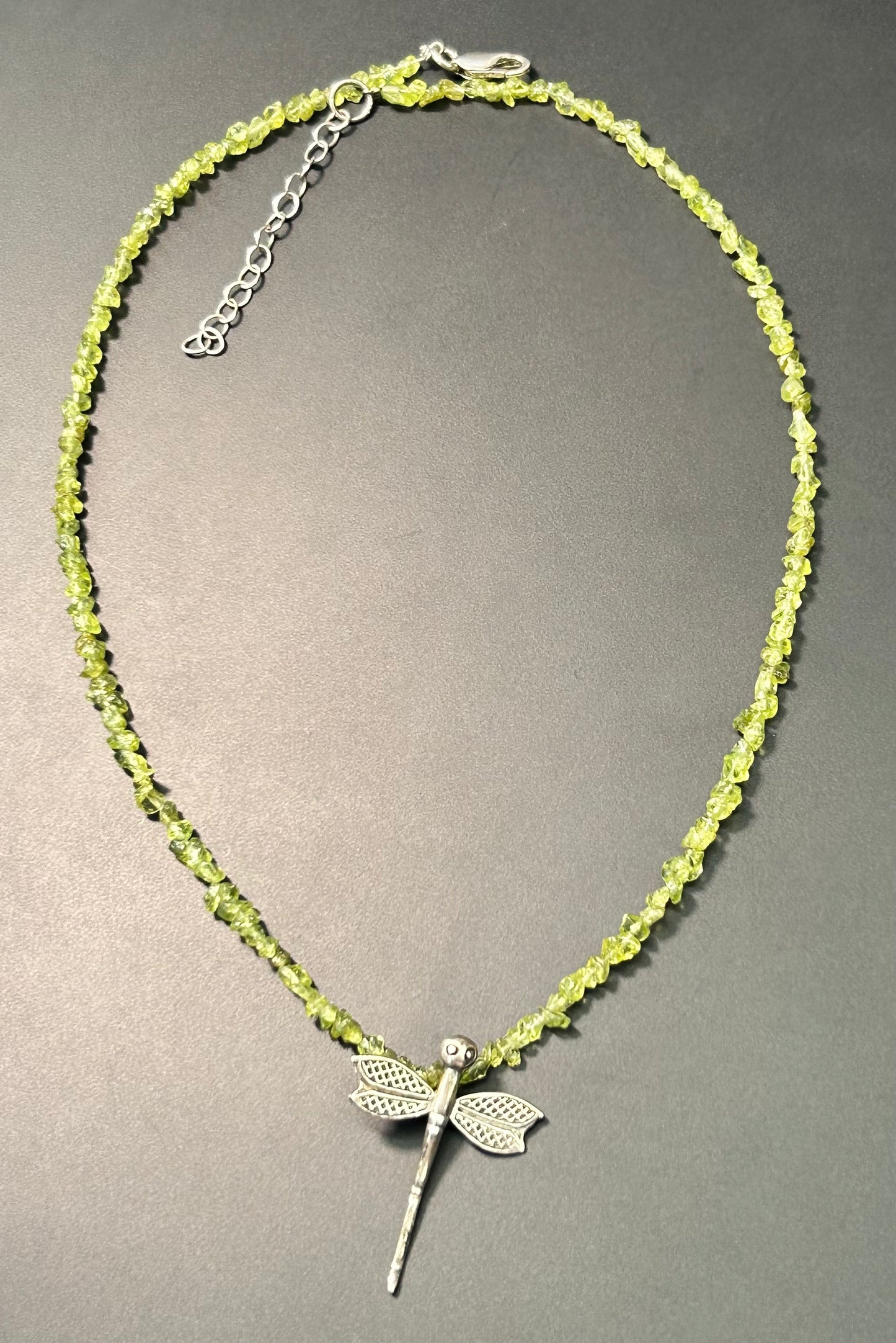 Sterling Silver Dragonfly Necklace