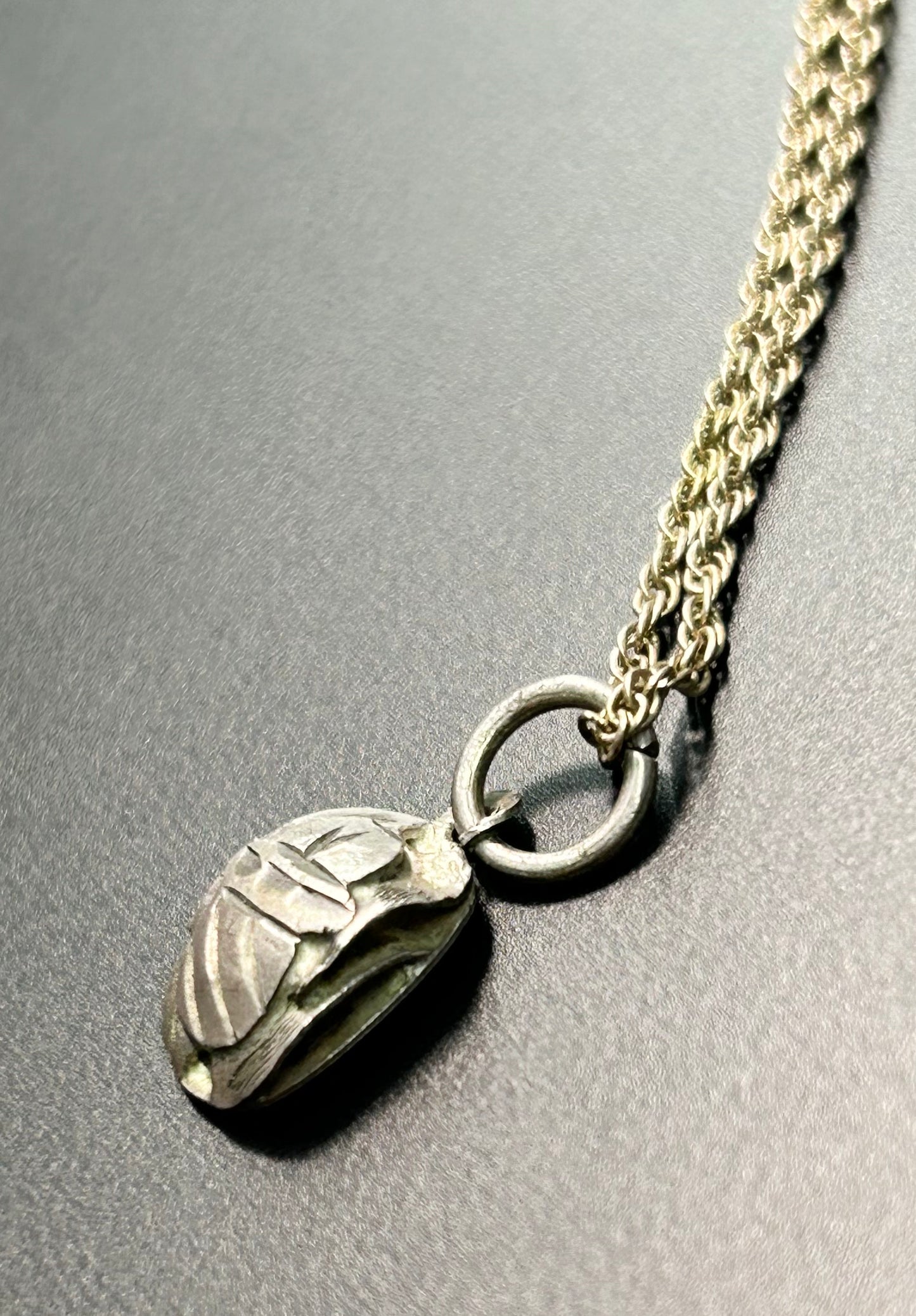 Dainty Scarab Necklace