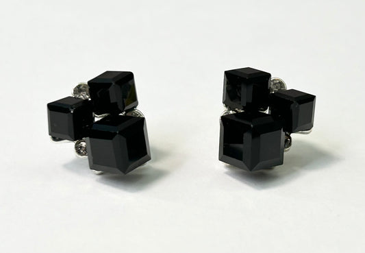 Glass & Rhinestone Earrings