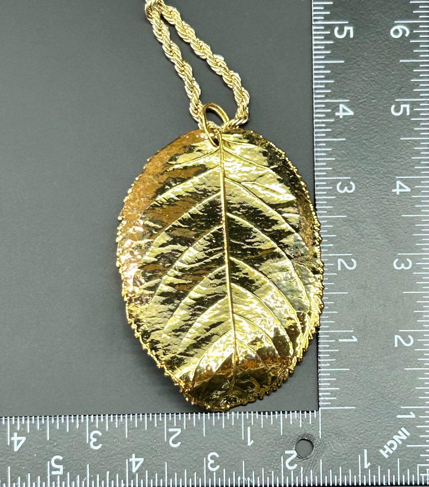 Large Leaf Necklace