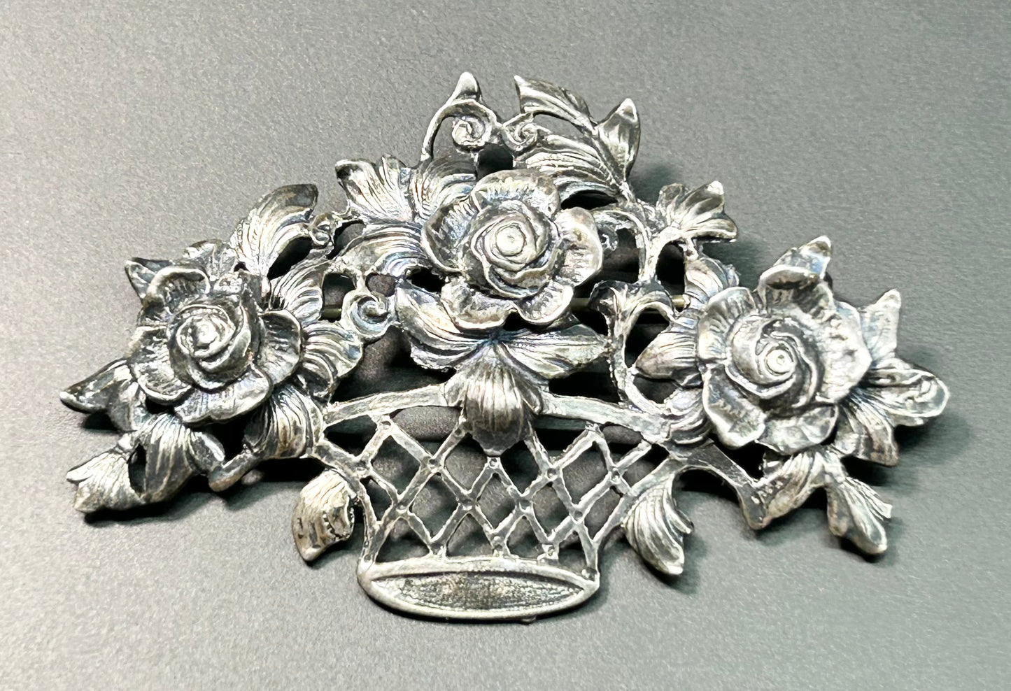 Guglielmo Cini Sterling Silver Brooch