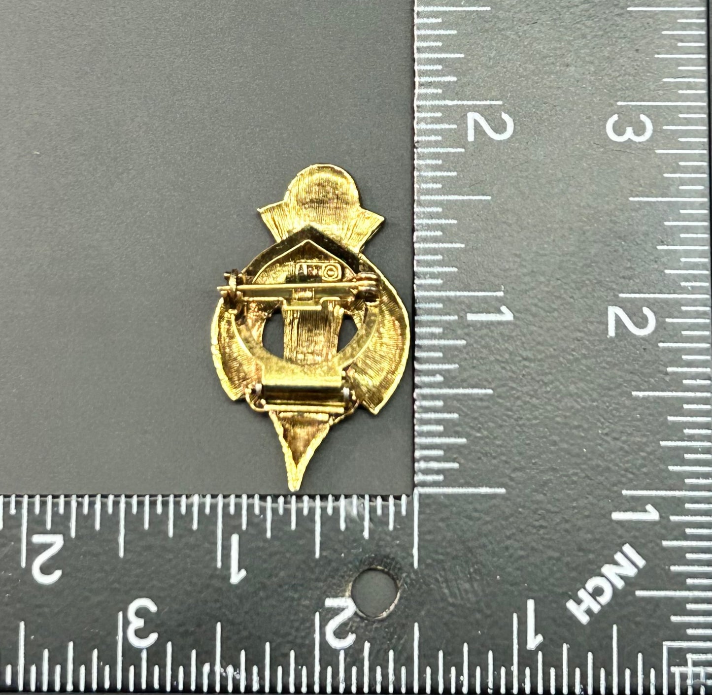Art Ornate Dress Clip & Brooch