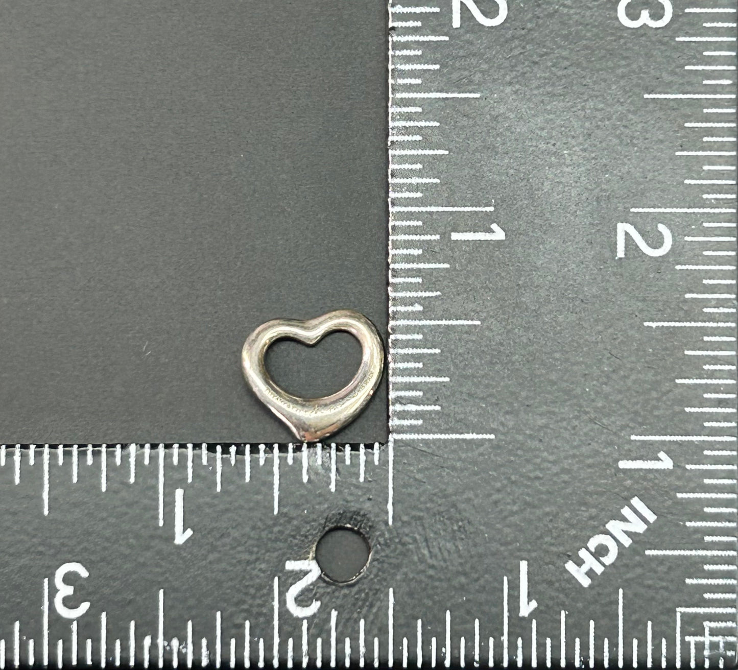 Tiffany & Co Elsa Peretti Sterling Silver Heart Pendant