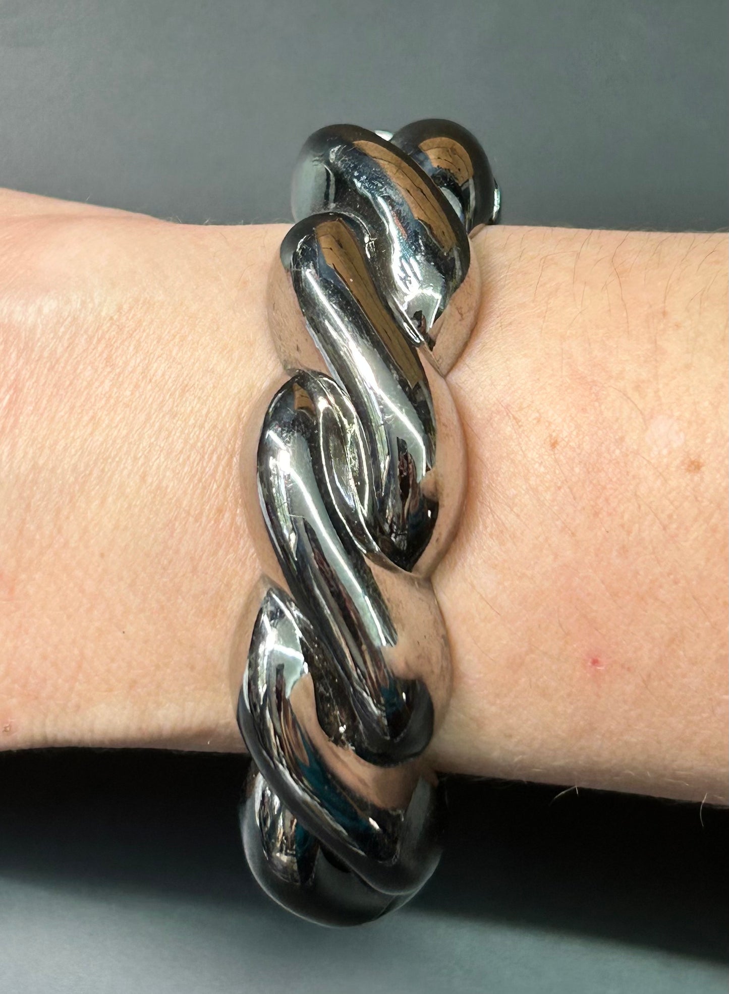 Gun Metal Tone Bracelet
