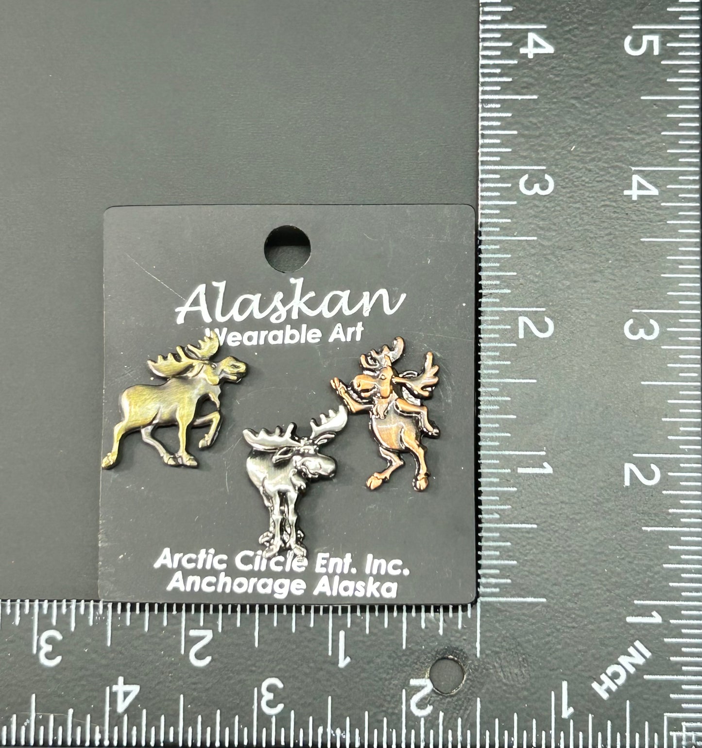 Alaskan Moose Pins