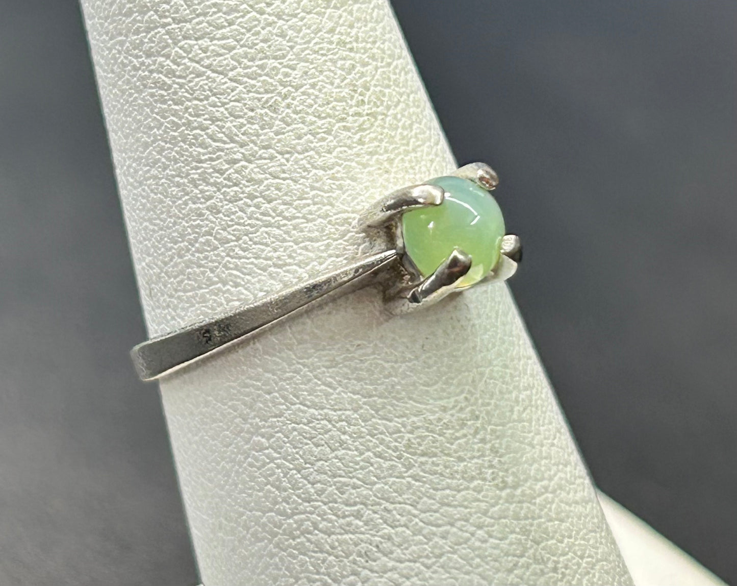 Vintage Sterling Silver Stone Ring