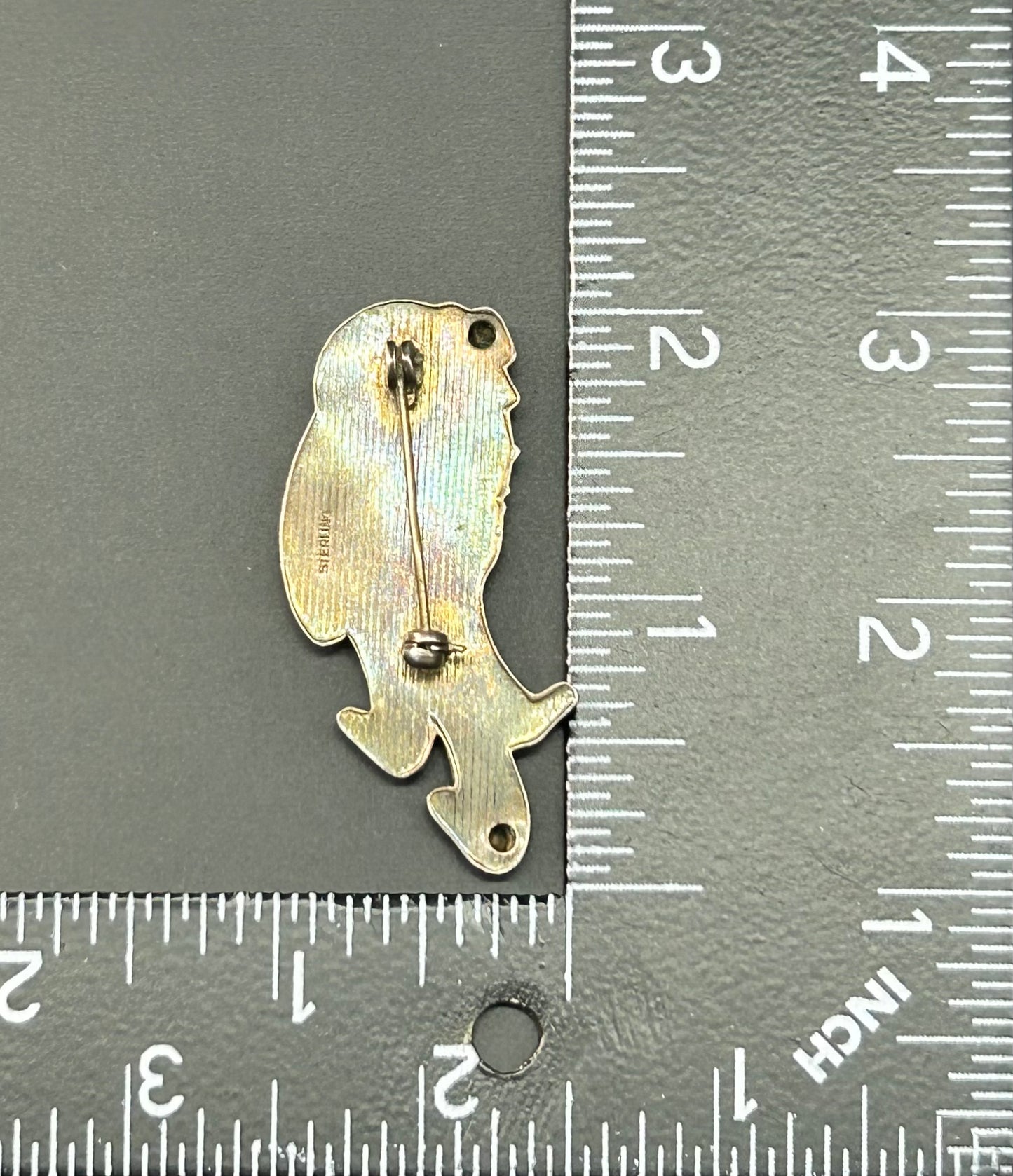 Art Nouveau Sterling Silver Brooch