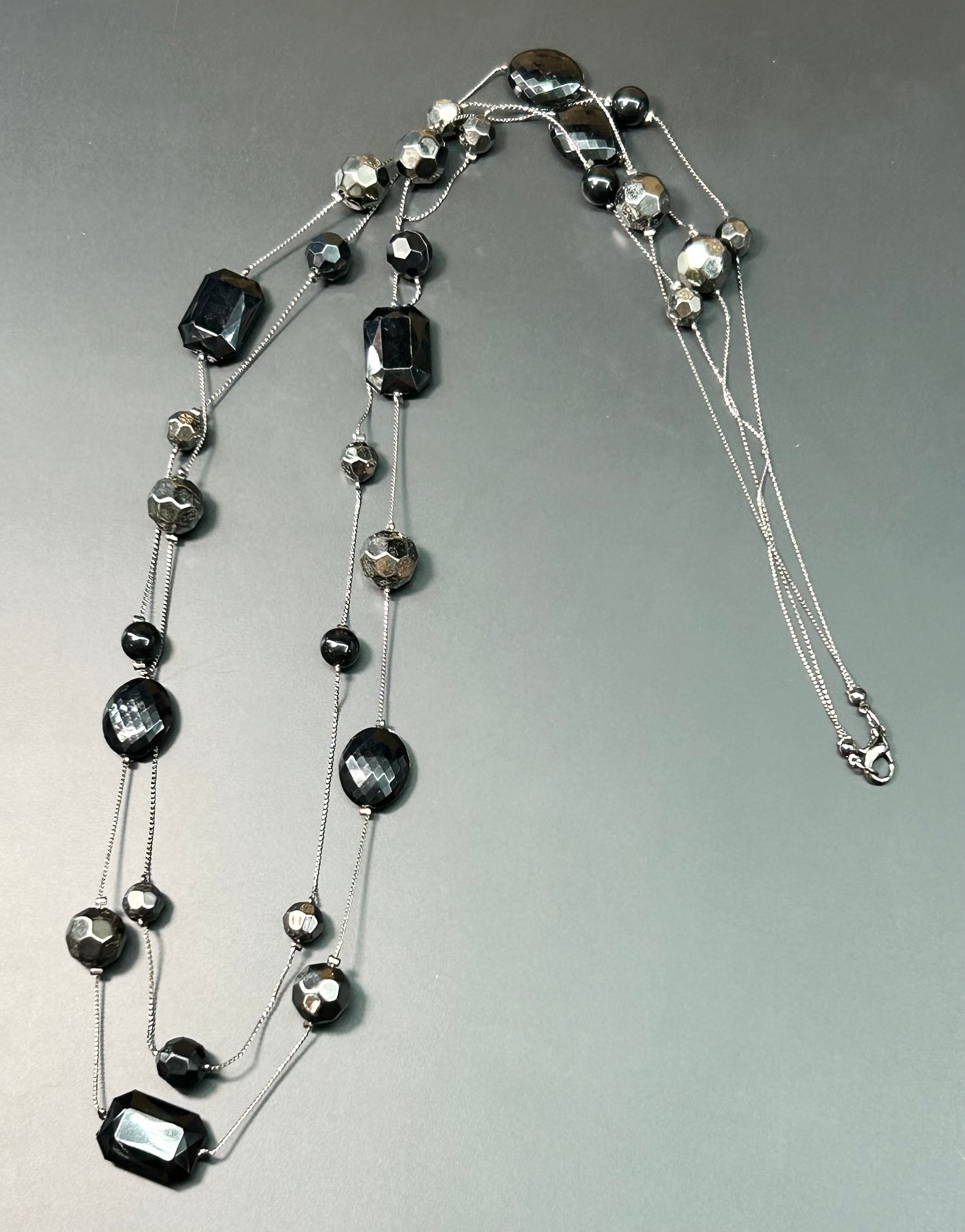 Acrylic Rhinestone Necklace