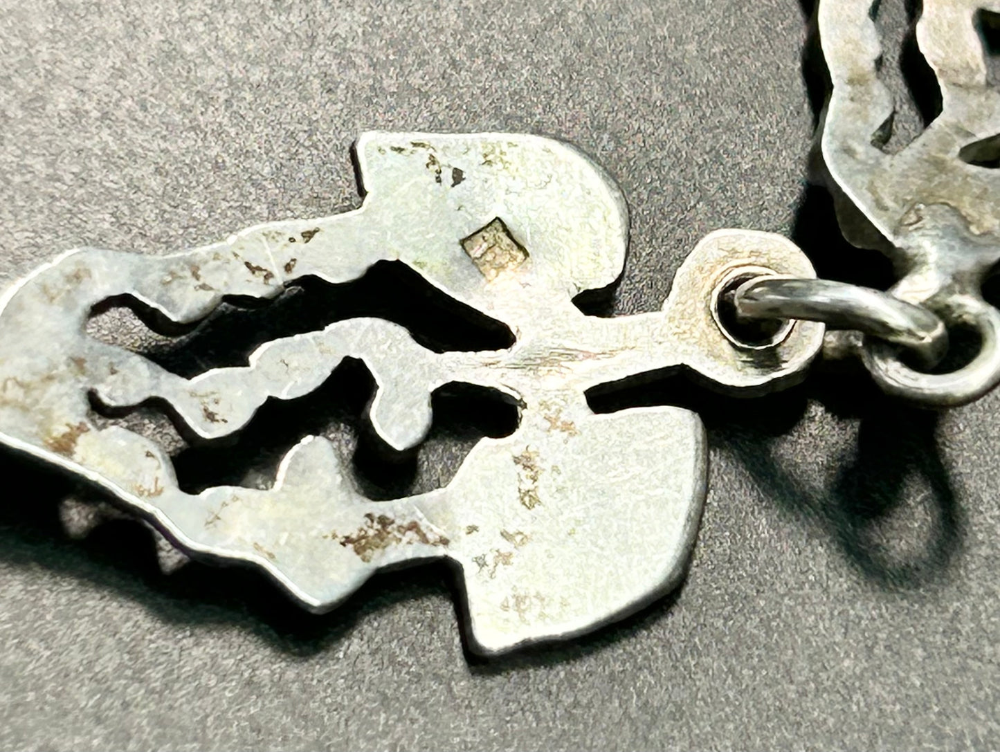 Vintage Sterling Silver Grape Link Bracelet