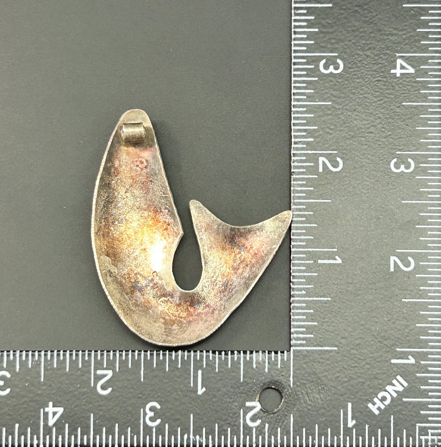 Sterling Silver Fish Pendant