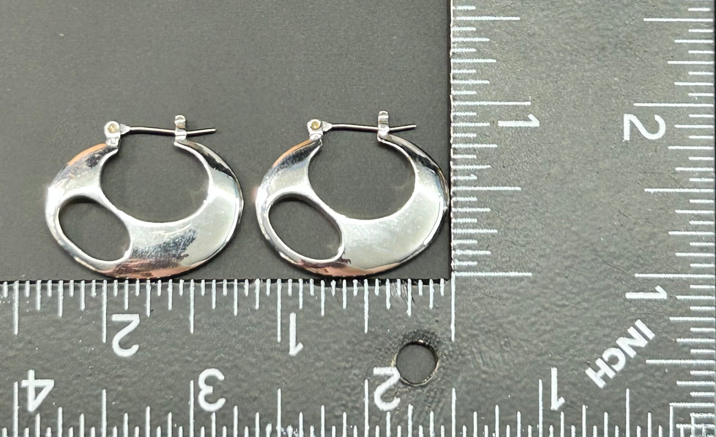 Silver Tone Earrings