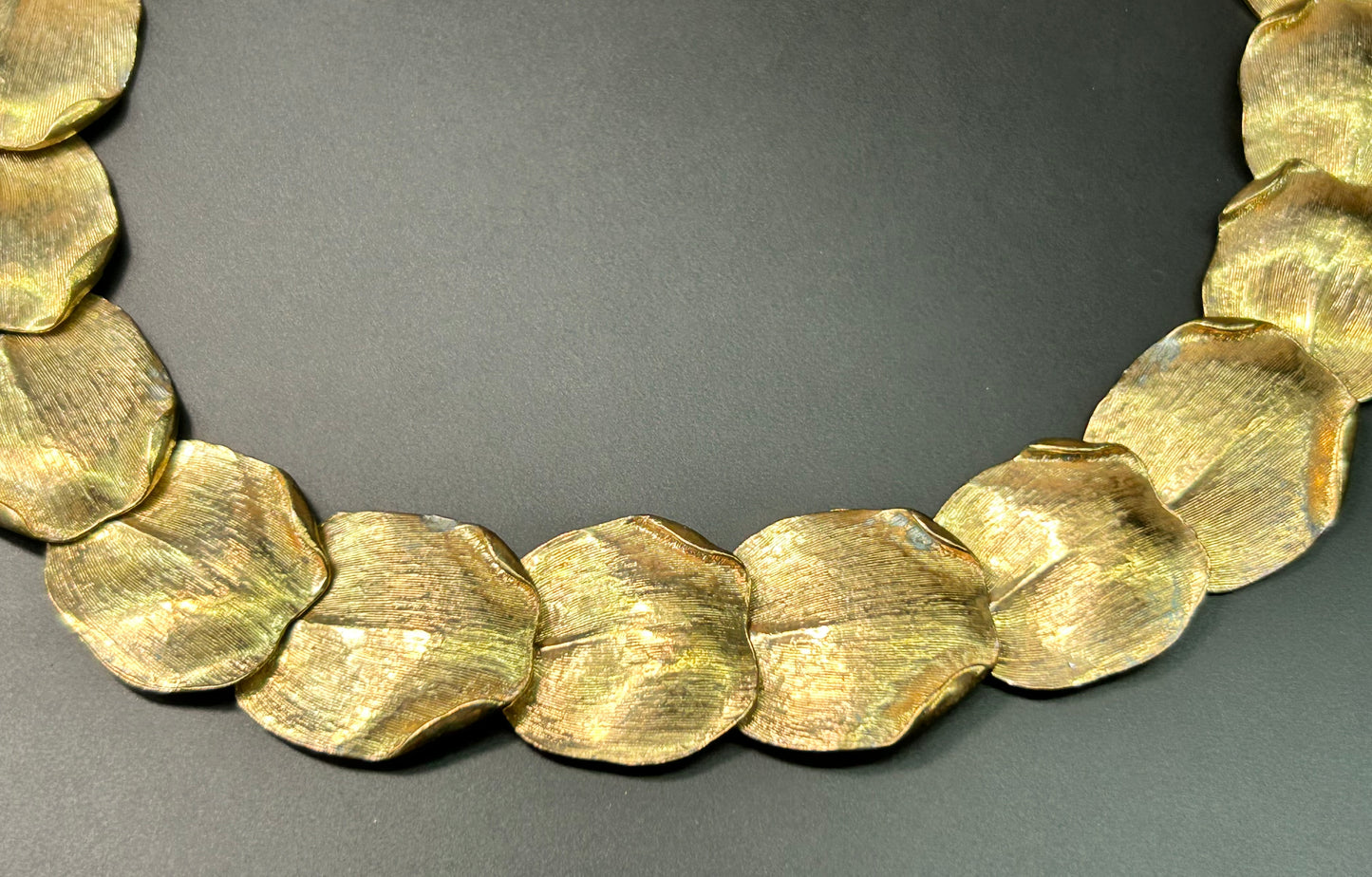 Vintage Leaf Necklace
