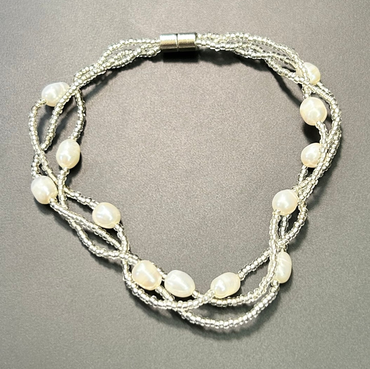 Pearl & Seed Bead Bracelet