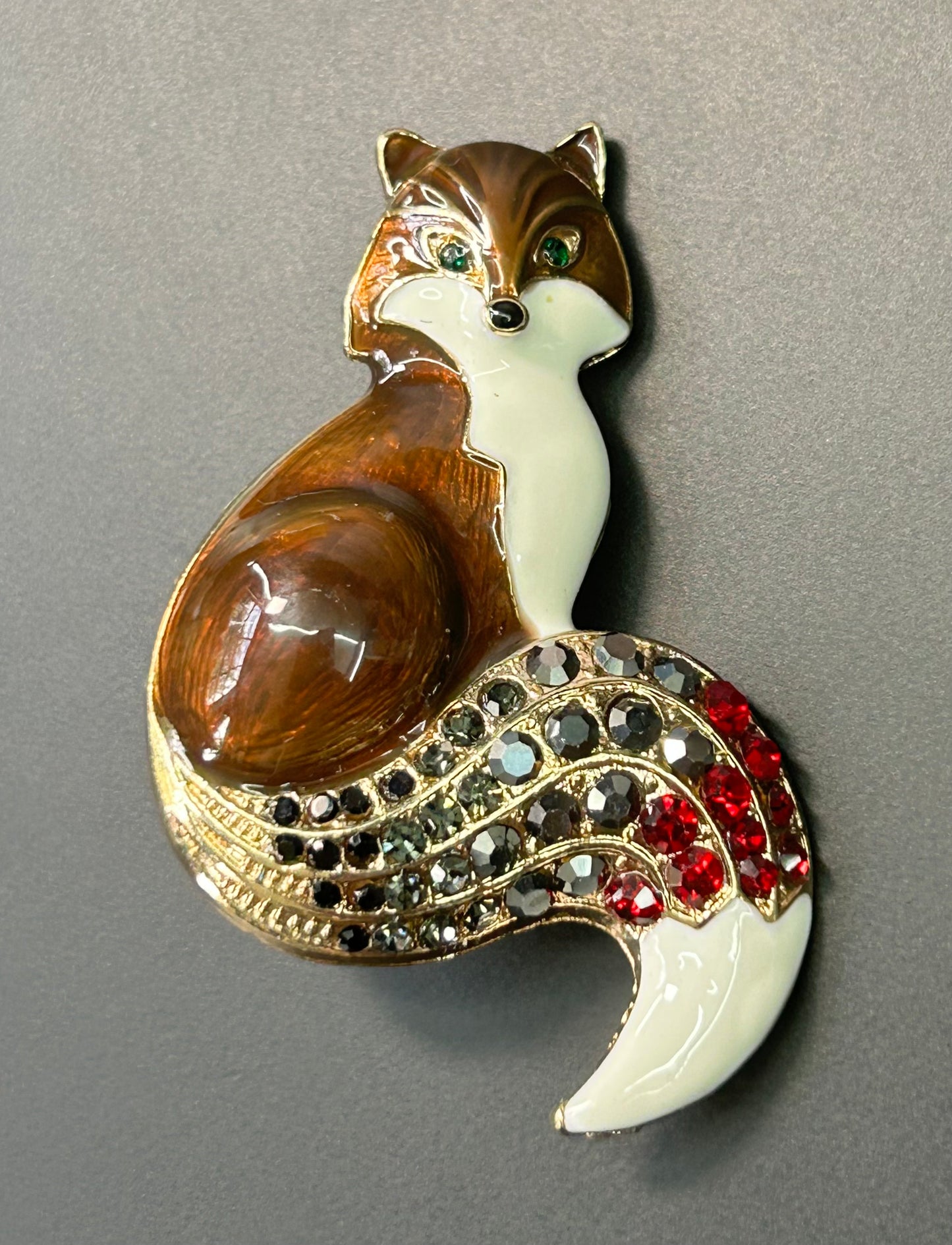 Fox Brooch