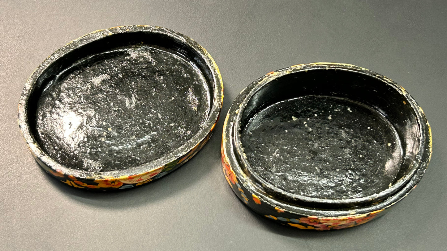 Kashmir Hand Painted Trinket Box