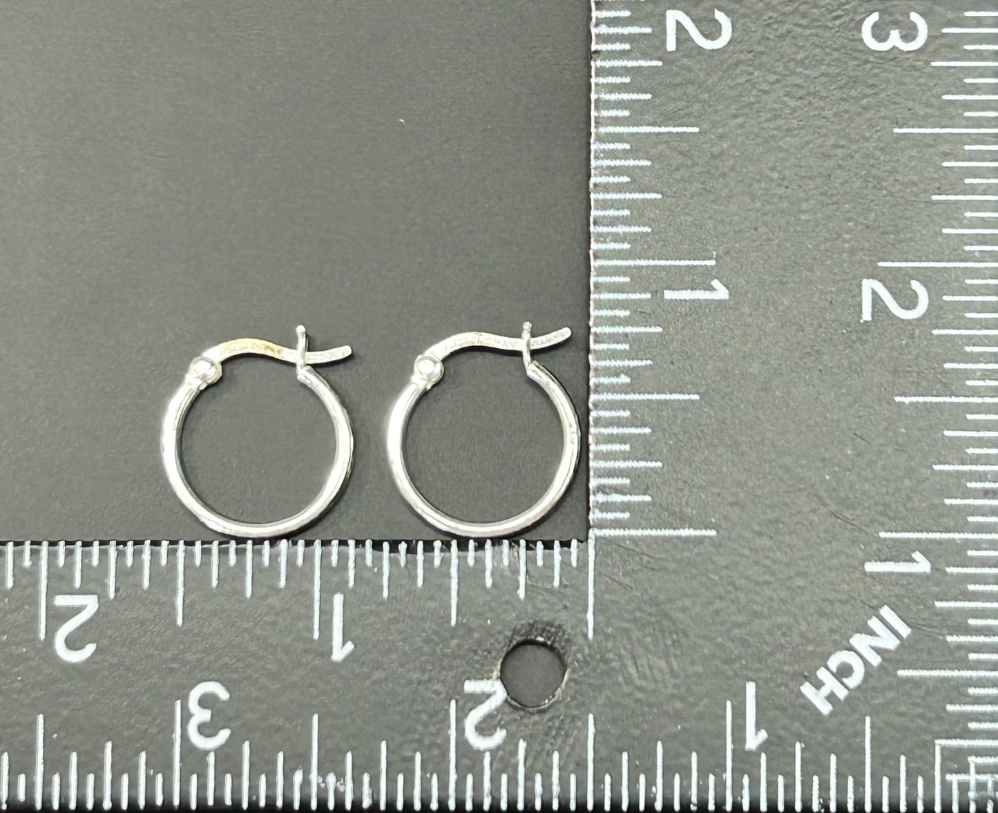 Sterling Silver Hoop Earrings