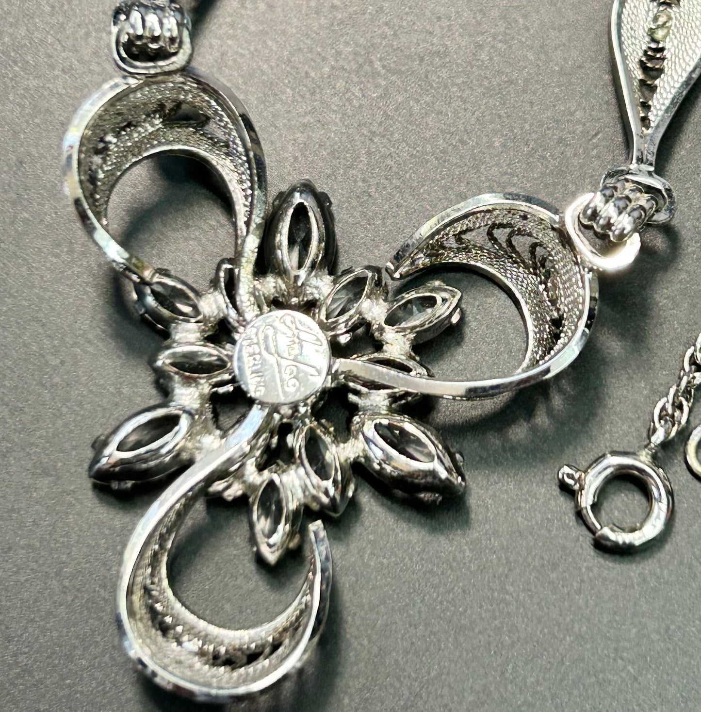 AmLee Sterling Silver Filigree Necklace