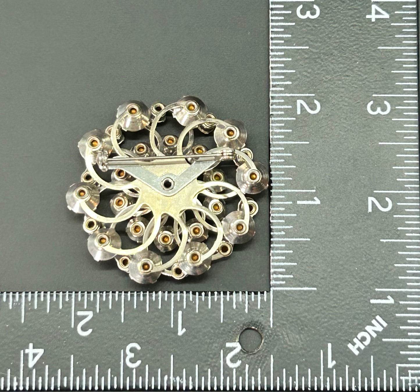 Vintage Rhinestone Brooch